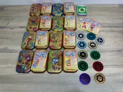 Pokemon TCG Scarlet & Violet 151 Set: 8 Mini Tin With Artworks & Coins + 1 Pack - Image 1