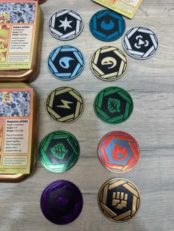 Pokemon TCG Scarlet & Violet 151 Set: 8 Mini Tin With Artworks & Coins + 1 Pack - Image 2