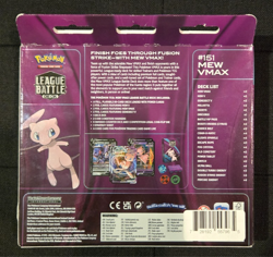 2022 Pokemon TCG Mew VMAX League Battle Deck Box with Mew V + VMAX Cards SEALED - Image 2
