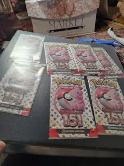Pokemon 151 Binder Semi Complete With Bulk 151 - Image 1
