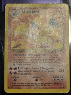 RARE 2002 POKEMON LEGENDARY COLLECTION #3 CHARIZARD (NON-HOLO) - Image 3