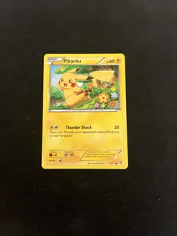 2014 Pokemon TCG Pikachu 27/111 XY - Furious Fists Regular LP - Image 1