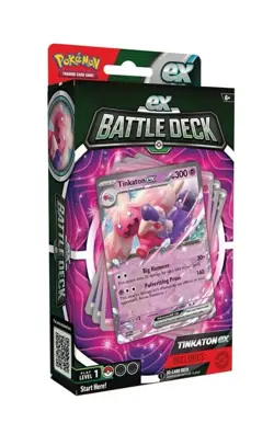 Pokemon TCG Ex Battle Deck TINKATON EX 60 Card Deck Level 1 Factory Sealed - Image 1