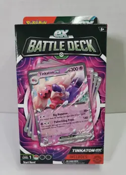 Pokemon TCG Ex Battle Deck TINKATON EX 60 Card Deck Level 1 Factory Sealed - Image 2