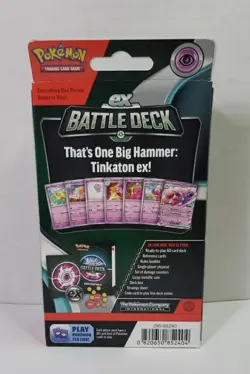 Pokemon TCG Ex Battle Deck TINKATON EX 60 Card Deck Level 1 Factory Sealed - Image 3