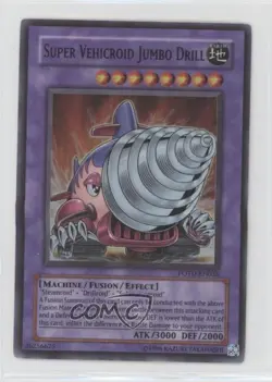 Super Vehicroid Jumbo Drill Unlimited YuGiOh Power of the Duelist #POTD-EN036 - Image 1