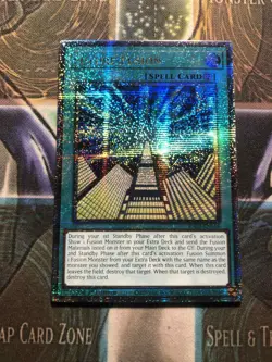 ** FUTURE FUSION *** 1ST EDITION QUARTER CENTURY SECRET RARE RA03-EN168 YUGIOH! - Image 1