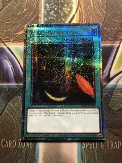 ** BLACK WHIRLWIND ** 1ST EDITION QUARTER CENTURY SECRET RARE RA03-EN219 YUGIOH! - Image 1