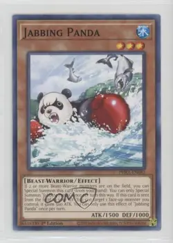 Jabbing Panda 1st Ed. YuGiOh Phantom Rage #PHRA-EN082 - Image 1