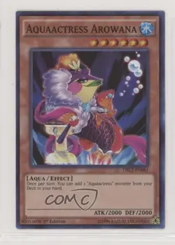 Aquaactress Arowana 1st Ed. YuGiOh Dragons of Legend 2 #DRL2-EN041 - Image 1