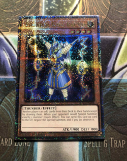 *** THUNDER KING RAI-OH *** QUARTER CENTURY SECRET RARE RA03-EN206 YUGIOH! - Image 1