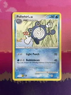 Pokemon Card Poliwhirl Legends Awakened Common 115/146 Near Mint - Image 1