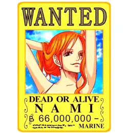 Waifu Anime Cards TCG | One Piece - Nami [ METAL CARD ] PG | Sexy Hentai Girl - Image 1