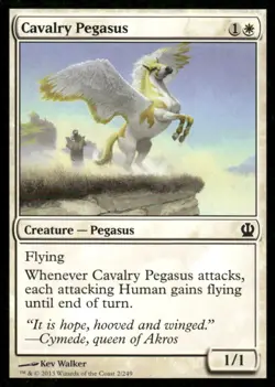 Cavalry Pegasus Theros MTG Magic the Gathering card - Image 1