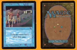 Time Walk - Beta - POOR - MTG Magic The Gathering - Image 1