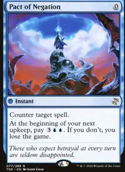 MTG Pact of Negation Time Spiral: Remastered Regular Card - Image 1