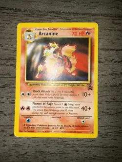 Arcanine BLACK STAR PROMO 6 - Pokemon League HP - Image 1