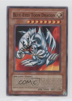 Blue-Eyes Toon Dragon Wal-Mart Exclusive YuGiOh Dark Legends #DLG1-EN053 2008 - Image 1