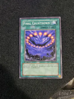 Final Countdown - DCR-091 - Common - 1st Edition LP YuGiOh! Dark Crisis - DCR - Image 1