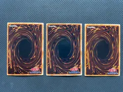 YuGiOh Turu-Purun Mikazukinoyaiba Meteor Dragon 3 Card Set Ultra Rare Japanese - Image 2