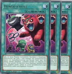yugioh 3x Hundeschule JUSH-DE029 RARE 1AUFLAGE DEUTSCH - Image 1