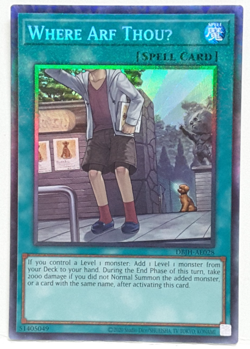 Yugioh Asian-English Where Arf ThouU DBJH-AE028 Collector's Rare - Image 1