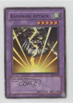 Kaminari Attack Unlimited YuGiOh Metal Raiders #MRD-041 2002 - Image 1