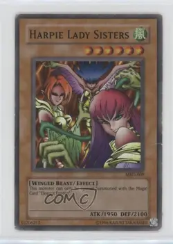SR - Harpie Lady Sisters Unlimited YuGiOh Metal Raiders #MRD-009 2002 READ - Image 1