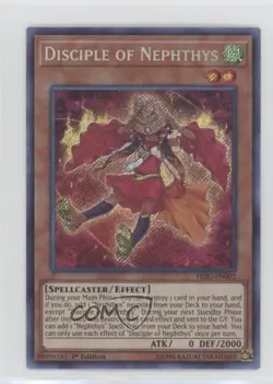Disciple of Nephthys 1st Ed. YuGiOh Hidden Summoners #HISU-EN002 - Image 1