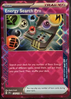 Energy Search Pro 176/191 - Ace Spec Surging Sparks Pokemon TCG 2024 - NM Card - Image 1