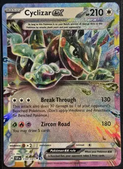 Cyclizar EX 159/191 - Double Rare Surging Sparks Pokemon TCG 2024 - NM/M Card - Image 1