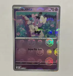 Pokemon Gothita Pokeball Holo 041/086 2025 Scarlet & Violet White Flare - Image 1