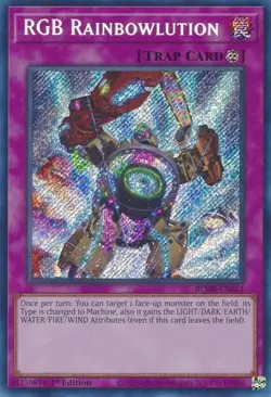 BLMR-EN011 RGB Rainbowlution Secret Rare 1st Edition Near Mint YuGiOh Card TCG - Image 1