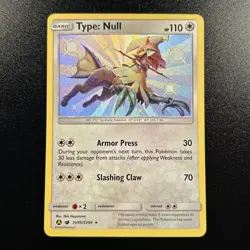 Type: Null SV45/SV94 Hidden Fates: Shiny Vault Holo Pokemon Card Near Mint NM - Image 1