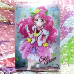 [SC] mc126 Precure Wafer Card Cure Grace 1St Edition No.01 Sr - Image 1