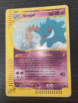 Pokemon Card-Gengar-Skyridge-H9/H32-Holo-ENG-Poor - Image 1