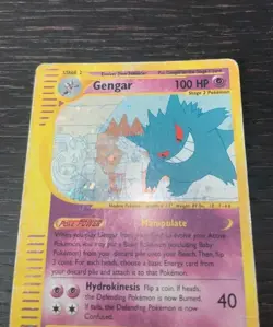 Pokemon Card-Gengar-Skyridge-H9/H32-Holo-ENG-Poor - Image 4