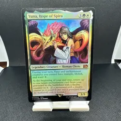 MTG Yuna, Hope of Spira - Foil, NM-Mint, English Final Fantasy - Image 1