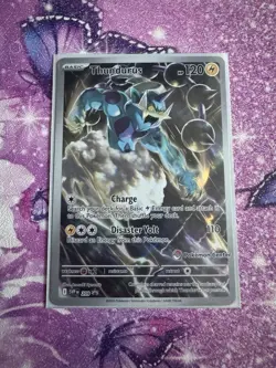 Pokemon Black Bolt 11 Card Lot - PC Stamped Thundurus, Illustration, Full Art EX - Image 3