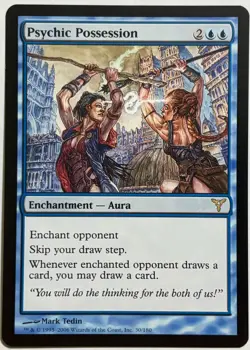 Magic the Gathering MTG - Psychic Possession - NM - Rare - Dissension - Image 1