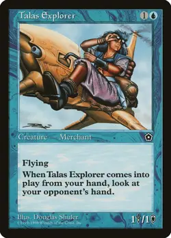 MTG - Talas Explorer - Portal Second Age - X1 - (LP) - - Image 1