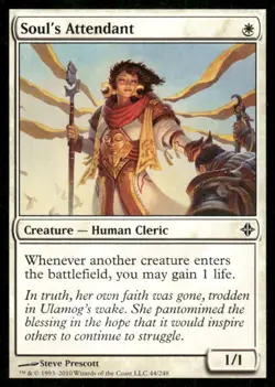 Soul's Attendant Rise of Eldrazi MTG Magic the Gathering card - Image 1