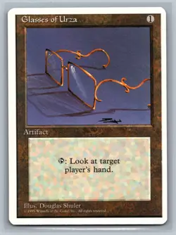 Magic The Gathering 4th Edition Glasses of Urza MTG TCG CCG Fourth 4ED - Image 1