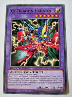 Yugioh! XY-Dragon Cannon Sbcb-En083 Common Speed Duel Light Play!! - Image 1