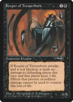 MTG - Keeper of Tresserhorn - Alliances - X1 - (LP) - - Image 1