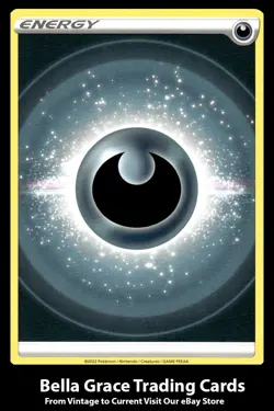 2022 Crown Zenith Darkness Energy #Unnumbered Pokemon TCG - Image 1