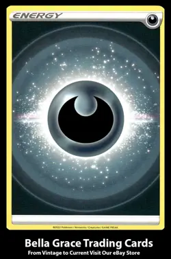 2022 Crown Zenith Darkness Energy #Unnumbered Pokemon TCG - Image 1