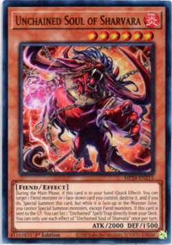 Unchained Soul of Sharvara - MP24-EN215 - Ultra Rare - 1st Edition Yugioh - Image 1