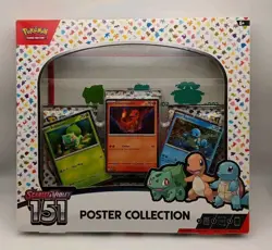 🔥🔥 Pokemon Scarlet and Violet 151 Poster Collection Box - Sealed 🔥🔥 - Image 1
