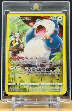 Pokemon TCG Snorlax TG10/TG30 Full Art Lost Origin Trainer Gallery Holo - Image 3